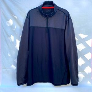 Calvin Klein Quarter Zip Light Thin Sweater